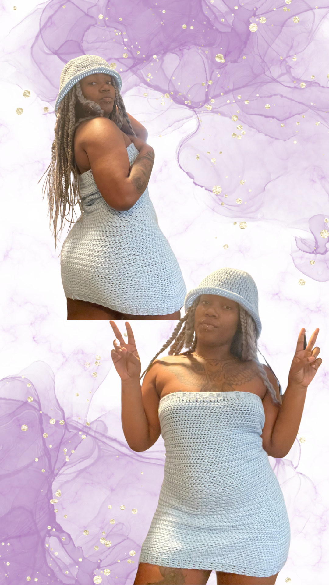 Adult Bucket Hat and Dress